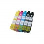 Set Cartuse Autoresetabile Epson 1291, 1292, 1293, 1294, pachet inkjet compatibile EPSON S12 S22, SX120, SX125, SX420, SX425,  SX525, BX320, 305, 325, 525, 625